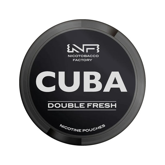 Snusoase Cuba Black Douple Fresh 43mg