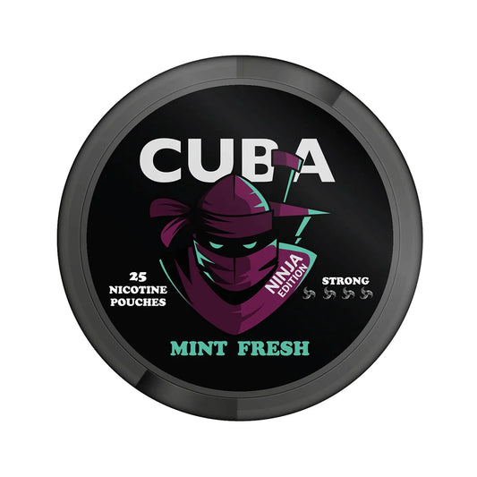 Snusoase Cuba Ninja Mint Fresh 30mg